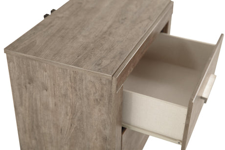 Culverbach Gray Nightstand - Ella Furniture