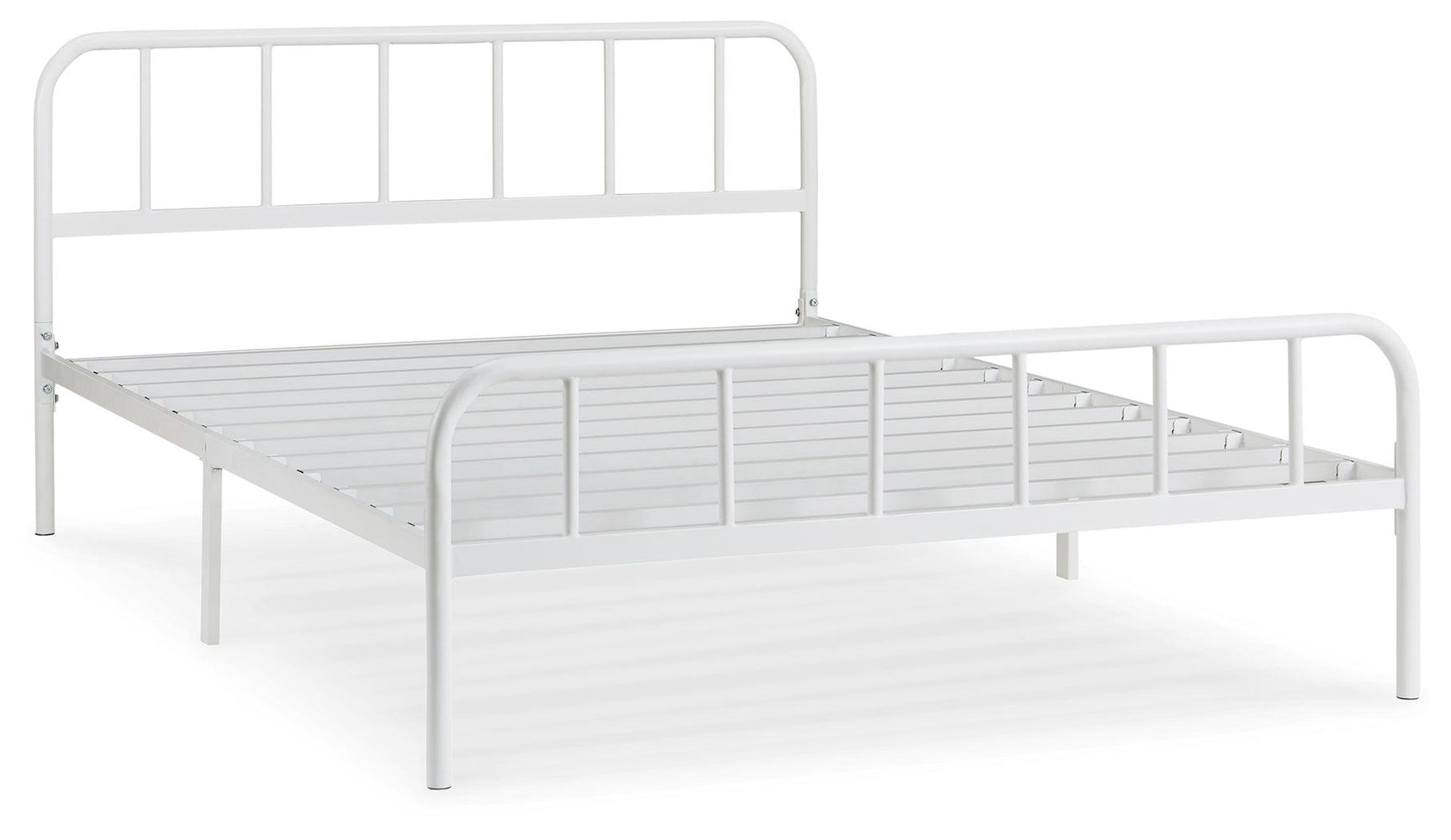 Trentlore White Full Platform Bed - Ella Furniture