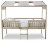 Wrenalyn Two-tone Twin Loft Bed - Ella Furniture