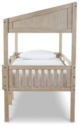 Wrenalyn Two-tone Twin Loft Bed - Ella Furniture