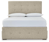 Gladdinson Gray Full Upholstered Storage Bed - Ella Furniture