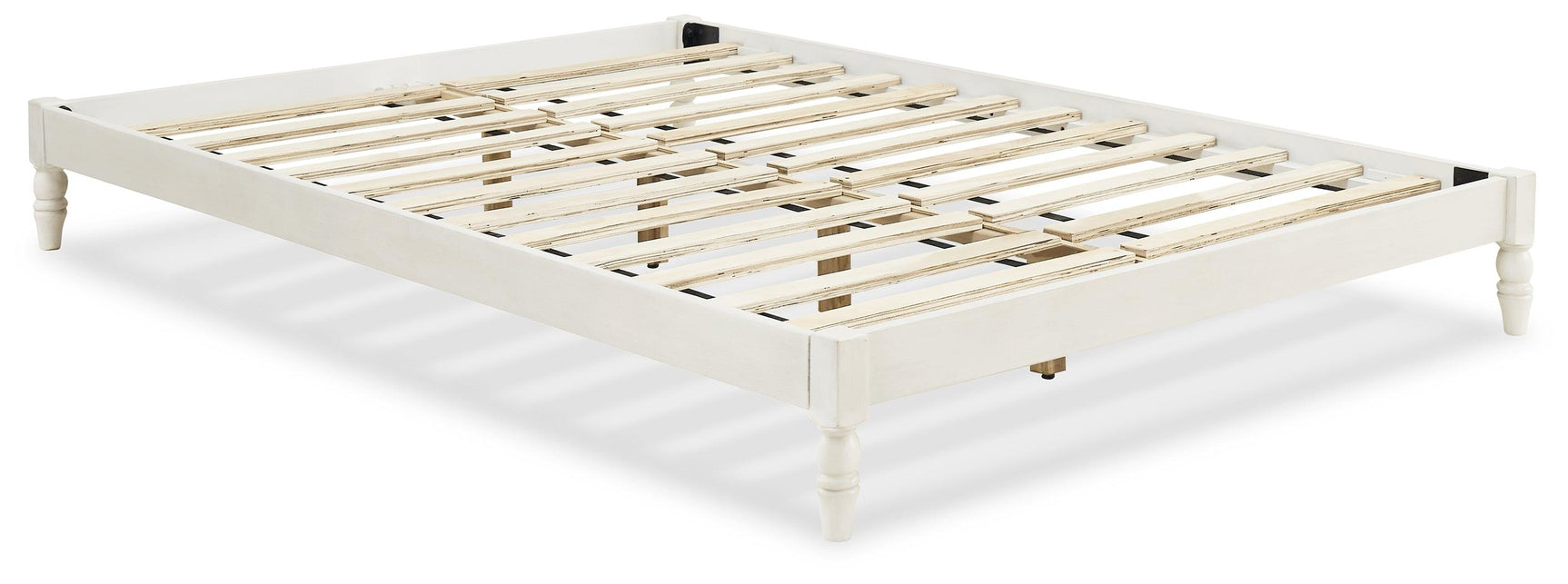 Tannally White Full Platform Bed - Ella Furniture