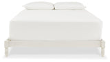 Tannally White Queen Platform Bed - Ella Furniture