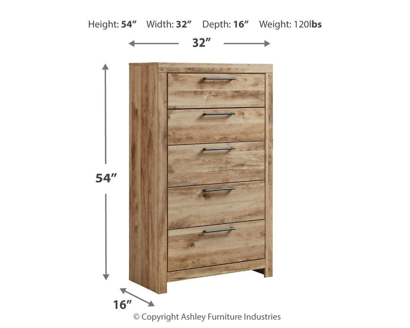 Hyanna Tan Chest Of Drawers
