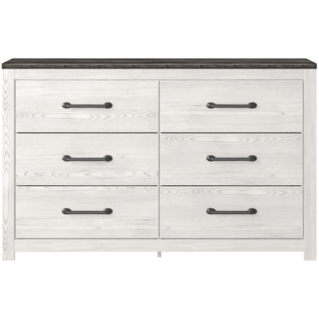 Gerridan White/Gray Dresser - Ella Furniture