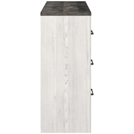 Gerridan White/Gray Dresser - Ella Furniture