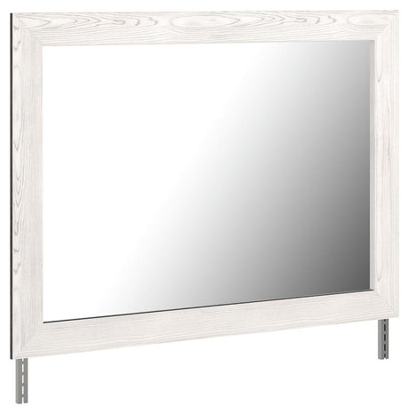 Gerridan White/Gray Dresser And Mirror - Ella Furniture