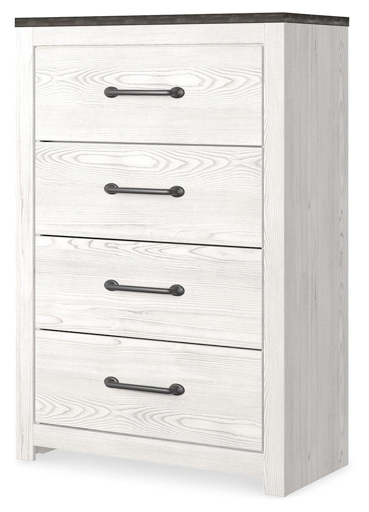 Gerridan White/Gray Chest Of Drawers - Ella Furniture