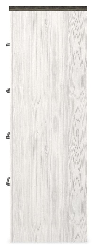 Gerridan White/Gray Chest Of Drawers - Ella Furniture
