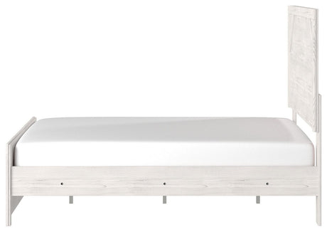 Gerridan White/Gray Full Panel Bed - Ella Furniture