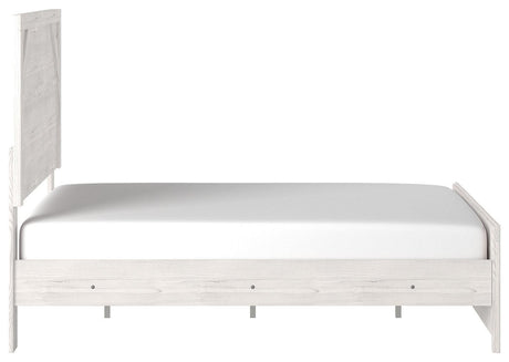 Gerridan White/Gray Full Panel Bed - Ella Furniture