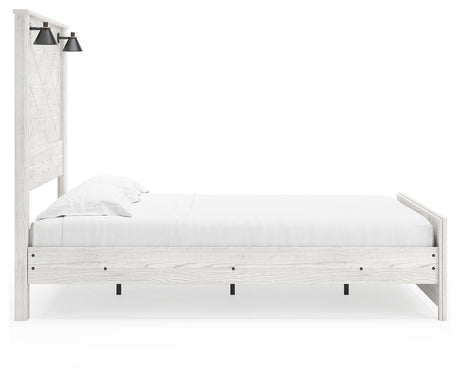 Gerridan White/Gray Queen Panel Bed B1190B7 - Ella Furniture