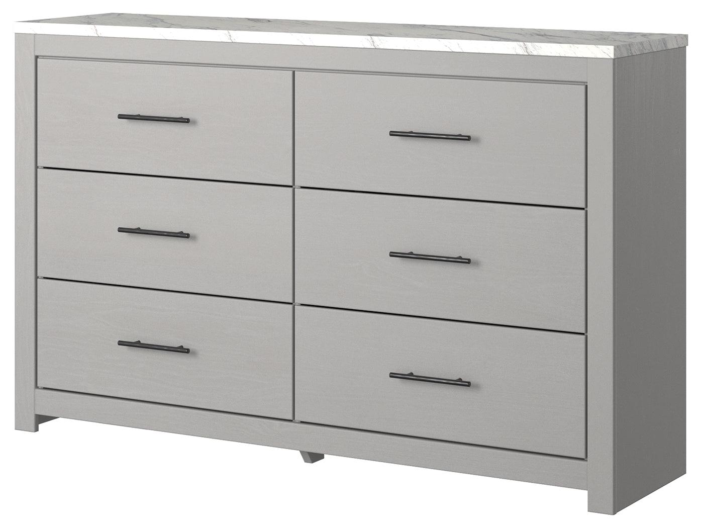 Cottonburg Light Gray/white Dresser - Ella Furniture
