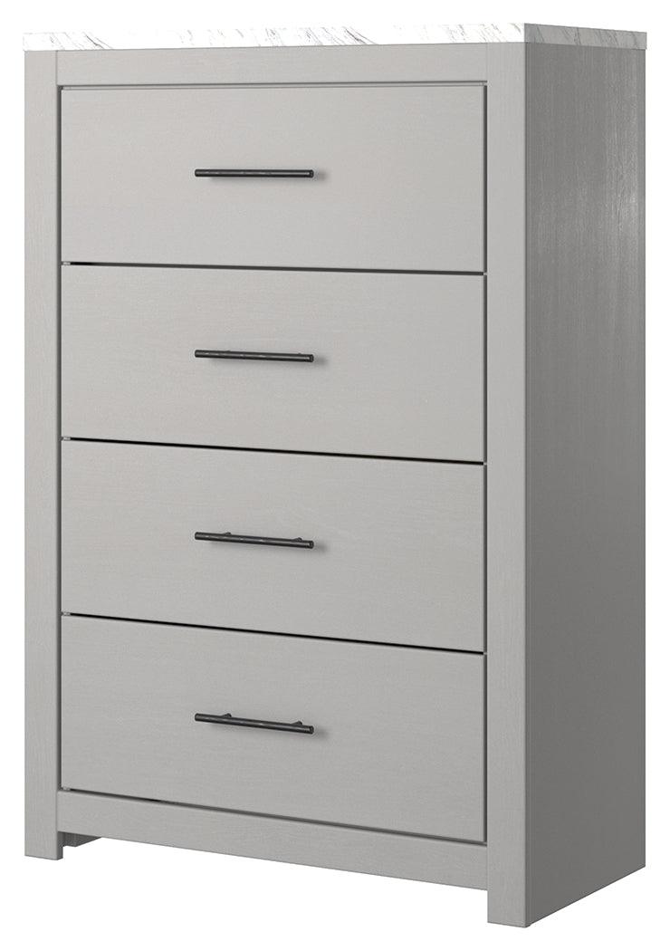 Cottonburg Light Gray/white Chest Of Drawers - Ella Furniture