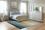 Cottonburg Light Gray/white Dresser And Mirror - Ella Furniture