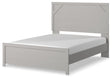 Cottonburg Light Gray/white Queen Panel Bed B1192B2 - Ella Furniture