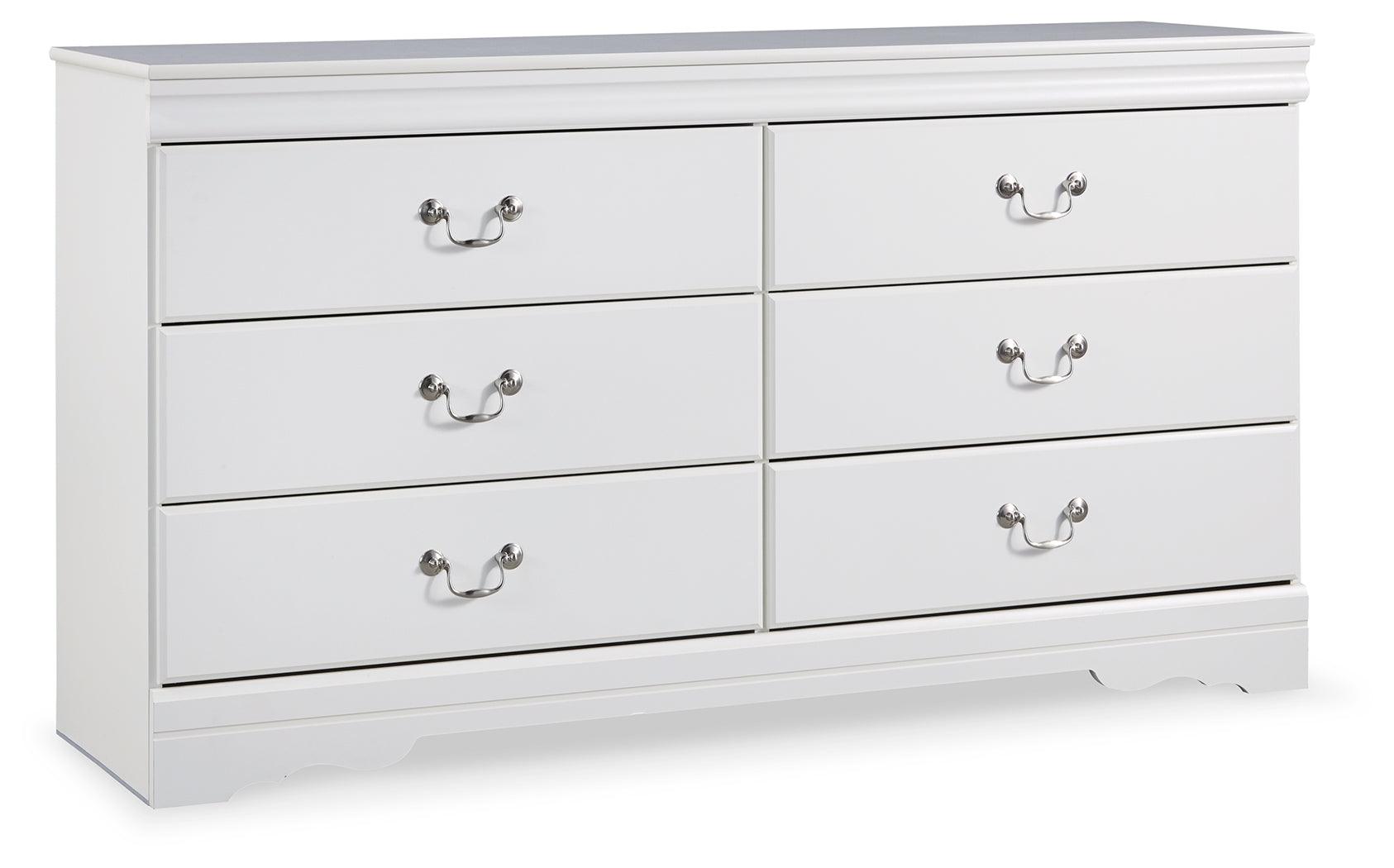 Anarasia White Dresser - Ella Furniture