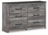 Bronyan Dark Gray Dresser - Ella Furniture
