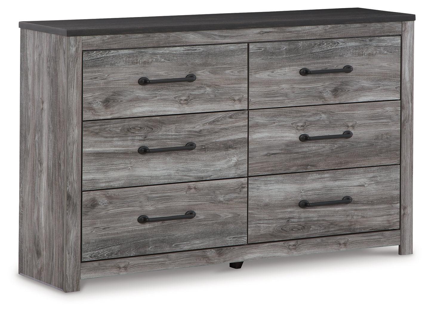 Bronyan Dark Gray Dresser - Ella Furniture