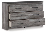 Bronyan Dark Gray Dresser - Ella Furniture