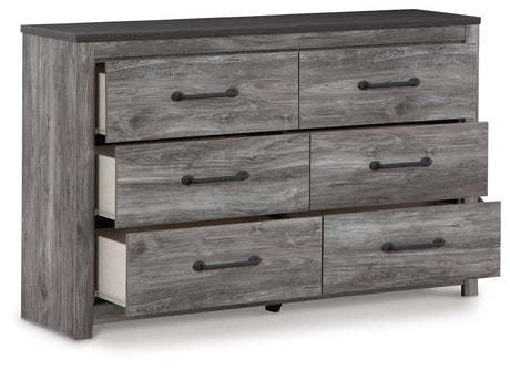 Bronyan Dark Gray Dresser - Ella Furniture