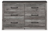 Bronyan Dark Gray Dresser - Ella Furniture