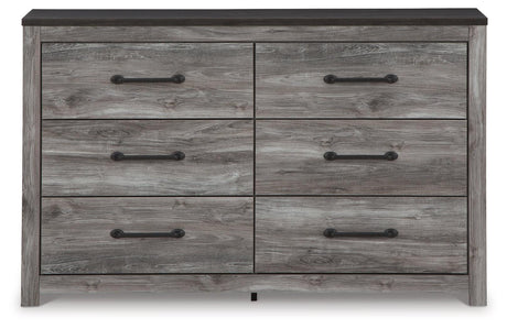 Bronyan Dark Gray Dresser - Ella Furniture