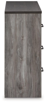 Bronyan Dark Gray Dresser - Ella Furniture