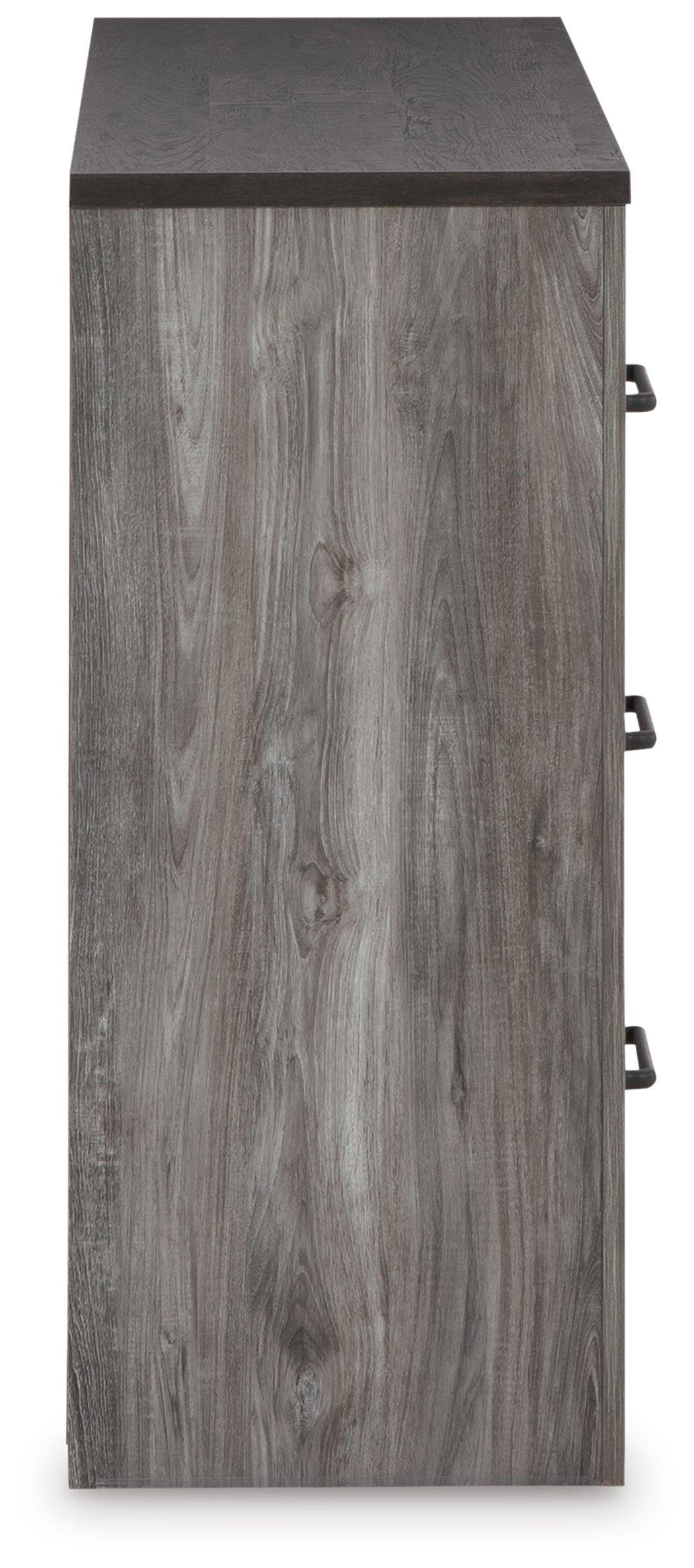 Bronyan Dark Gray Dresser - Ella Furniture