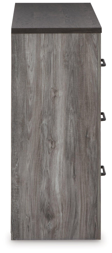 Bronyan Dark Gray Dresser - Ella Furniture