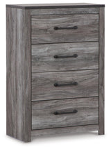 Bronyan Dark Gray Chest Of Drawers - Ella Furniture