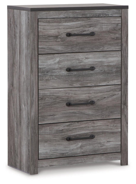 Bronyan Dark Gray Chest Of Drawers - Ella Furniture