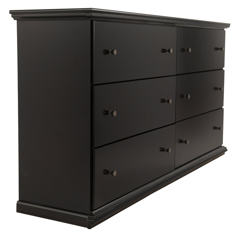 Maribel Black Dresser - Ella Furniture