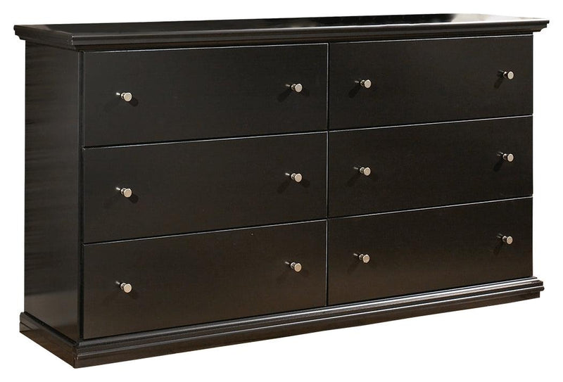 Maribel Black Dresser - Ella Furniture