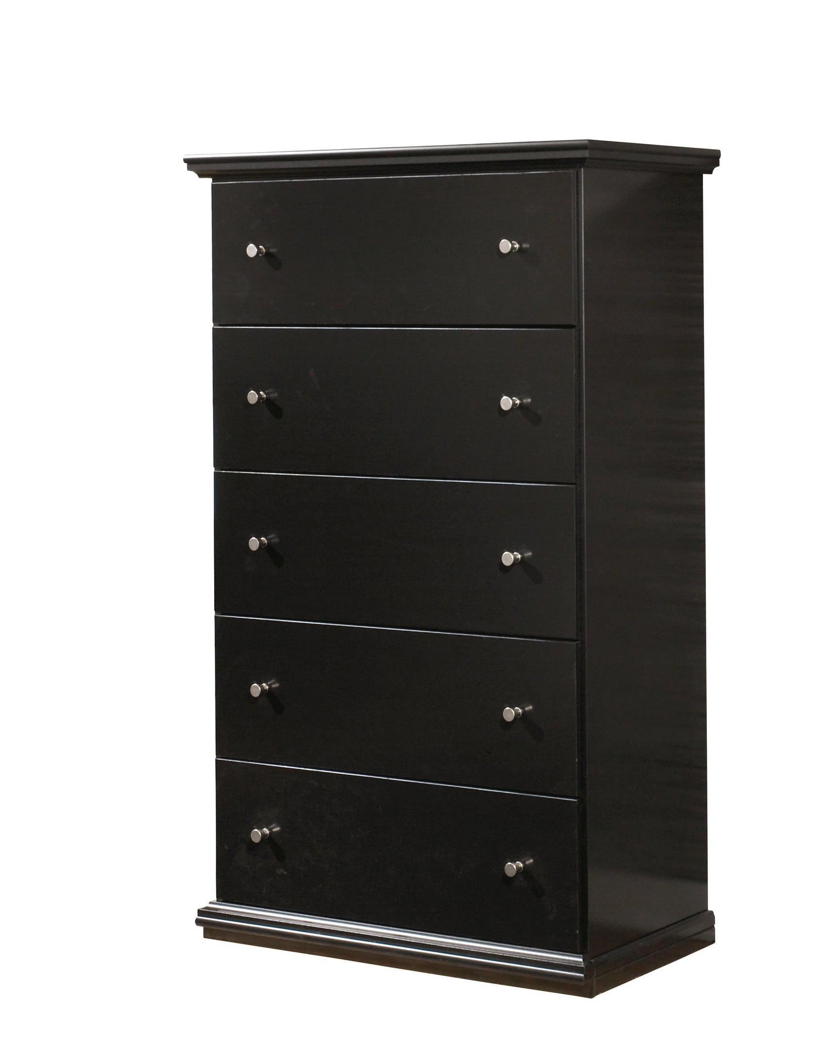 Maribel Black Chest Of Drawers - Ella Furniture