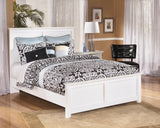 Bostwick Shoals White Queen Panel Bed - Ella Furniture