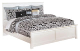 Bostwick Shoals White King Panel Bed - Ella Furniture