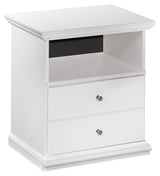 Bostwick Shoals White Nightstand - Ella Furniture