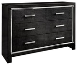 Kaydell Black Dresser - Ella Furniture