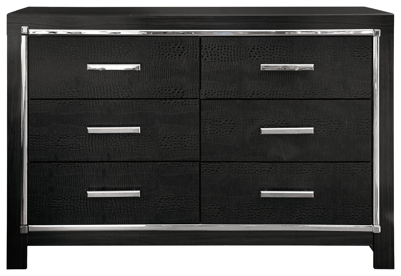 Kaydell Black Dresser - Ella Furniture