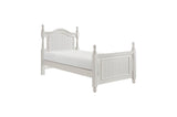 Clementine White Contemporary Traditional Solid Wood Trundle Storage Youth Platform Bedroom Set - Ella Furniture