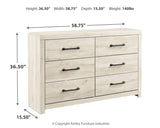 Cambeck Whitewash Dresser - Ella Furniture