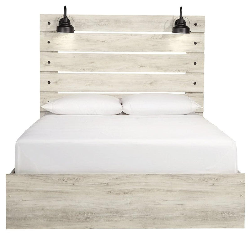 Cambeck Whitewash Queen Panel Bed