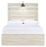 Cambeck Whitewash Full Panel Bed - Ella Furniture