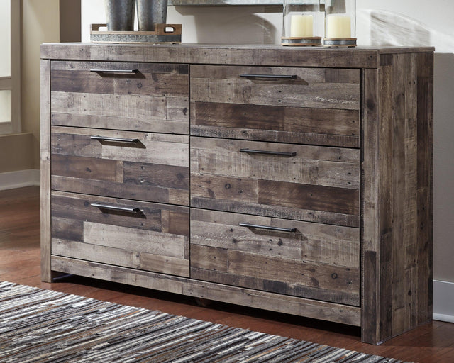 Derekson Multi Gray Dresser - Ella Furniture