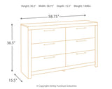 Derekson Multi Gray Dresser - Ella Furniture