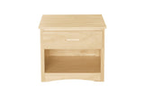 Bartly Natural Pine Modern Transitional Solid Wood Youth Triple Bunk Bedroom Set - Ella Furniture