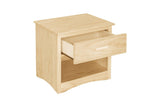 Bartly Natural Pine Modern Transitional Solid Wood Youth Triple Bunk Bedroom Set - Ella Furniture