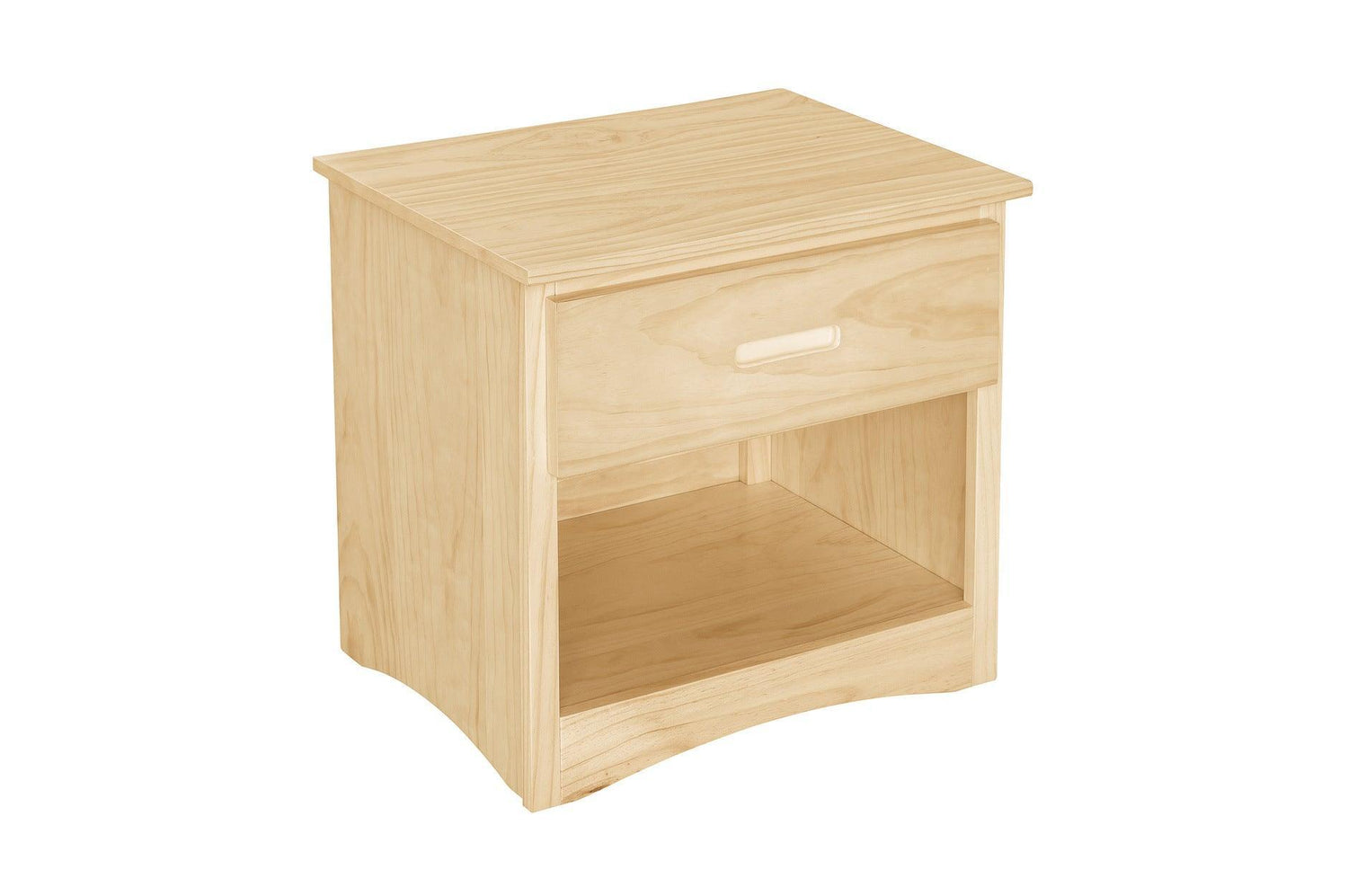 Bartly Natural Pine Modern Transitional Solid Wood Youth Triple Bunk Bedroom Set - Ella Furniture