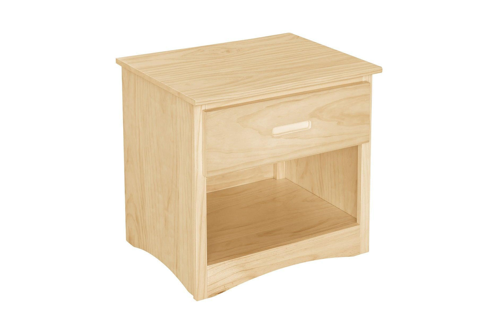 Bartly Natural Pine Modern Transitional Solid Wood Youth Triple Bunk Bedroom Set - Ella Furniture